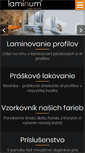 Mobile Screenshot of laminum.sk