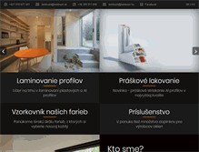 Tablet Screenshot of laminum.sk